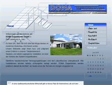 Tablet Screenshot of doma-doppelboden.com